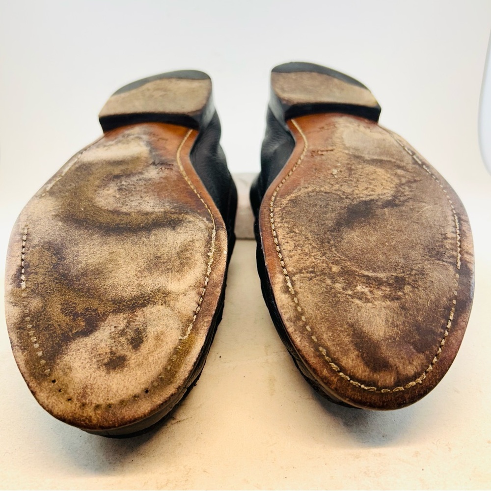 Bally Switzerland Men's Brown Leather Beef Roll Didi Loafers, size 10 D - Picture 12 of 13